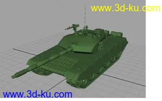 3D打印模型坦克一个的图片