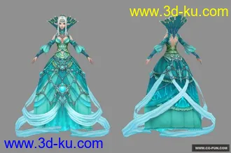 3D打印模型天堂II-女角色NPC的图片