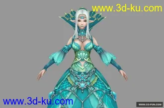 3D打印模型天堂II-女角色NPC的图片