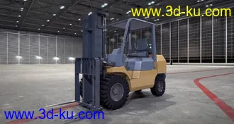 3D打印模型叉车下载的图片