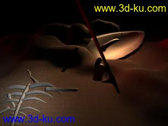 3D打印模型黄沙掩我儿郎骨的图片