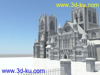 3D打印模型欧式建筑的图片