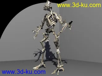 3D打印模型变形金刚里的小偷的图片