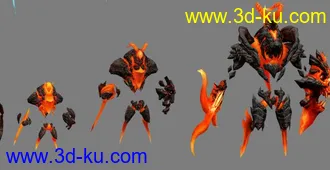 3D打印模型aion4大召唤神兽的图片