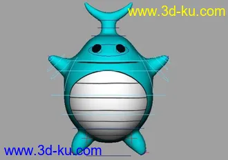 3D打印模型带绑定的尖娃的图片