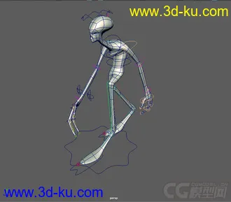 3D打印模型怪物maya的图片