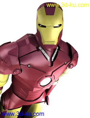 3D打印模型钢铁侠的图片
