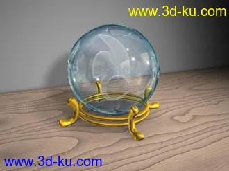 3D打印模型水晶球的图片