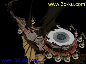 3D打印模型飞空艇的图片