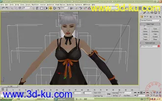 3D打印模型完美世界人物的图片