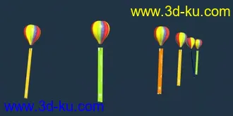 3D打印模型气球  商业动画中常用的图片