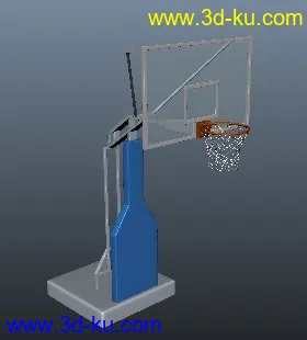 3D打印模型篮球架的图片
