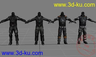 3D打印模型Battliefield 2142 - Models   Textures战地2142的图片