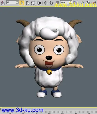 3D打印模型可爱的喜洋洋的图片