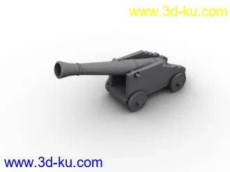 3D打印模型初来乍到 望神们指点一二（古代帆船火炮）的图片