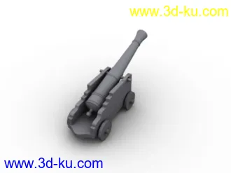 3D打印模型初来乍到 望神们指点一二（古代帆船火炮）的图片