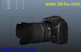 3D打印模型尼康D7000自建不爽啊的图片