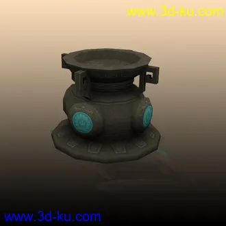 3D打印模型(圆筒)底座的图片