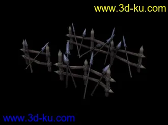 3D打印模型武器堆的图片
