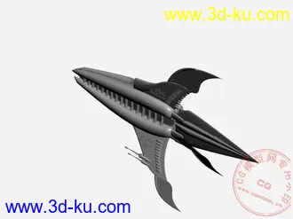 3D打印模型轉發巴比倫5飛行器的图片