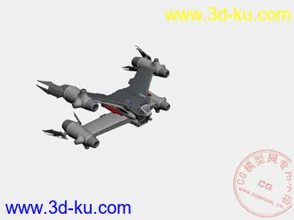 3D打印模型轉發巴比倫5飛行器的图片