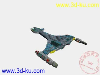 3D打印模型轉發巴比倫5飛行器的图片