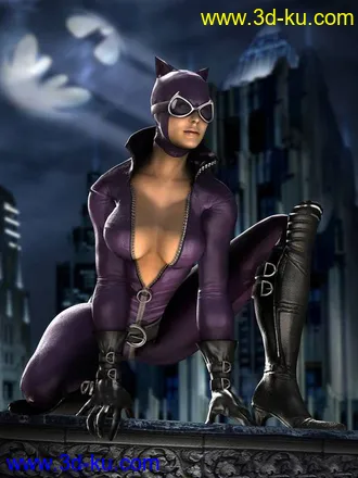 3D打印模型Catwoman的图片