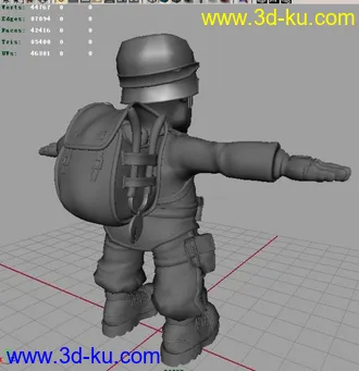 3D打印模型二战卡通士兵 喜欢的马上下载哦不容错过的图片