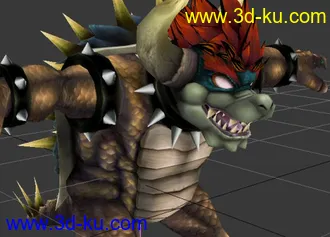 3D打印模型Giga Koopa的图片