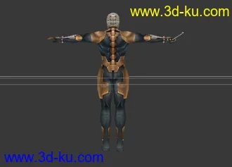 3D打印模型Cyborg Gray Fox的图片