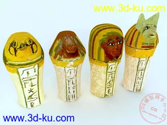 3D打印模型非洲埃及装饰品的图片