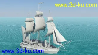 3D打印模型帆船的图片