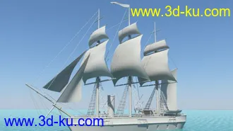 3D打印模型帆船的图片