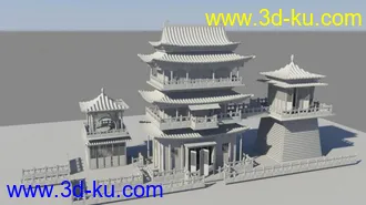 3D打印模型这个场景 够了吧的图片