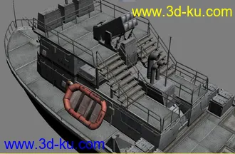 3D打印模型游艇，很精致的的图片