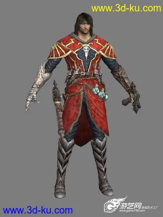《恶魔城-暗黑之王》男主角模型的图片