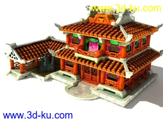 3D打印模型3D古代建筑的图片