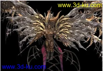 3D打印模型FF12最终BOSS，不灭者维因的图片
