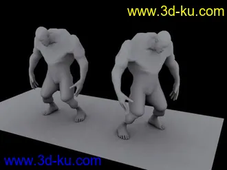 3D打印模型精致怪物模共享一包随便下的图片