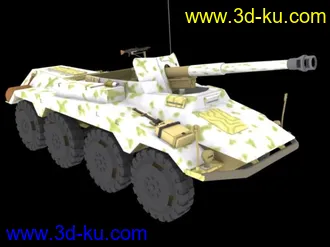 3D打印模型二战系列-max格式德国Sd.KFZ.243的图片