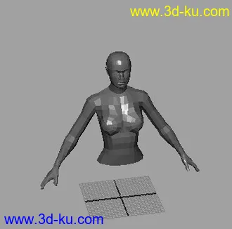人物上身房子模型打包的图片