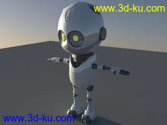 3D打印模型小机器人的图片