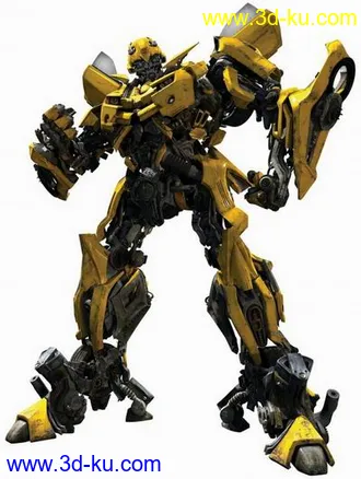 变形金刚 大黄蜂 擎天柱 3d模型附带变身动画的图片
