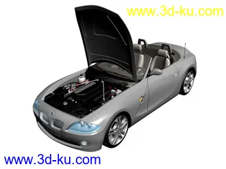 3D打印模型车模   马达   配件一应俱全的图片