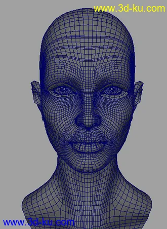 3D打印模型FaceRobot里面的人物的图片
