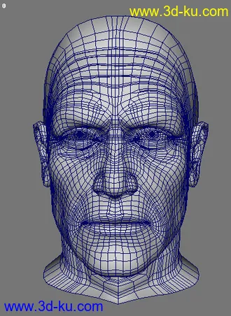 3D打印模型FaceRobot里面的人物的图片
