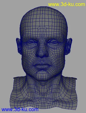 3D打印模型FaceRobot里面的人物的图片