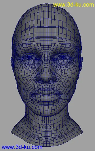 3D打印模型FaceRobot里面的人物的图片
