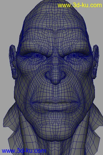 3D打印模型FaceRobot里面的人物的图片