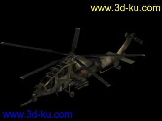 3D打印模型战地2 中国武直10的图片